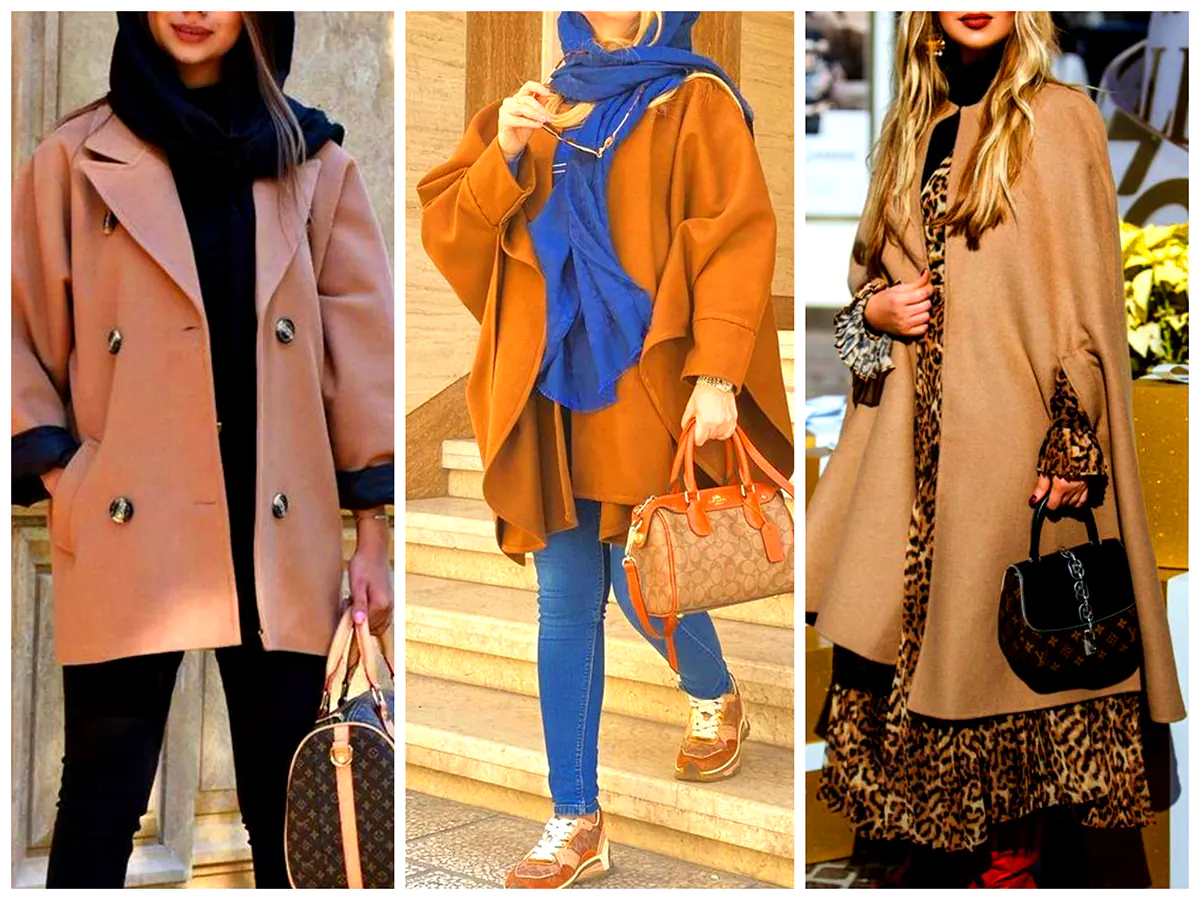 پالتو زنانه کرمی