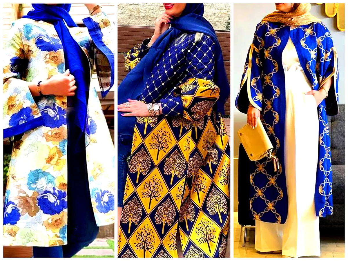 استایلیش مجلسی آّبی