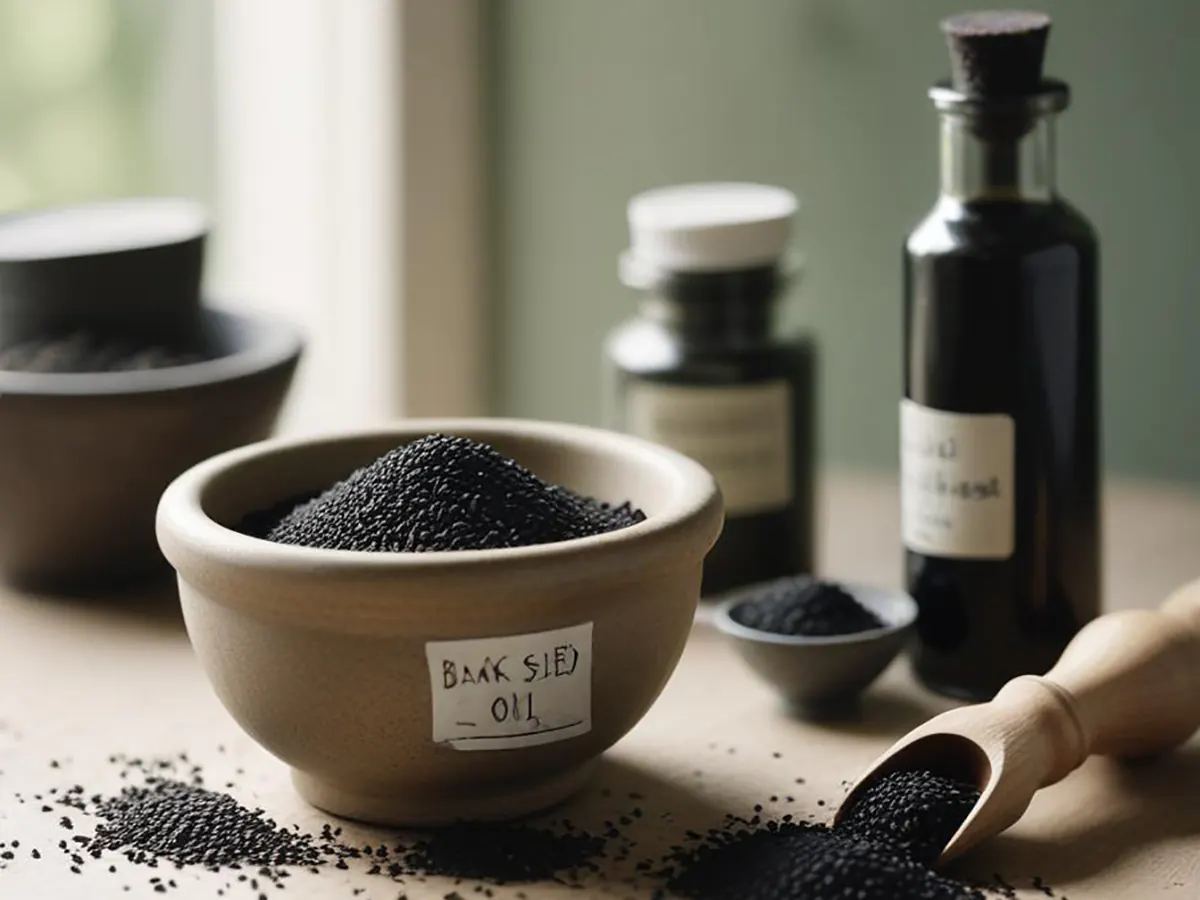 خواص مالیدن روغن سیاه دانه به شکم