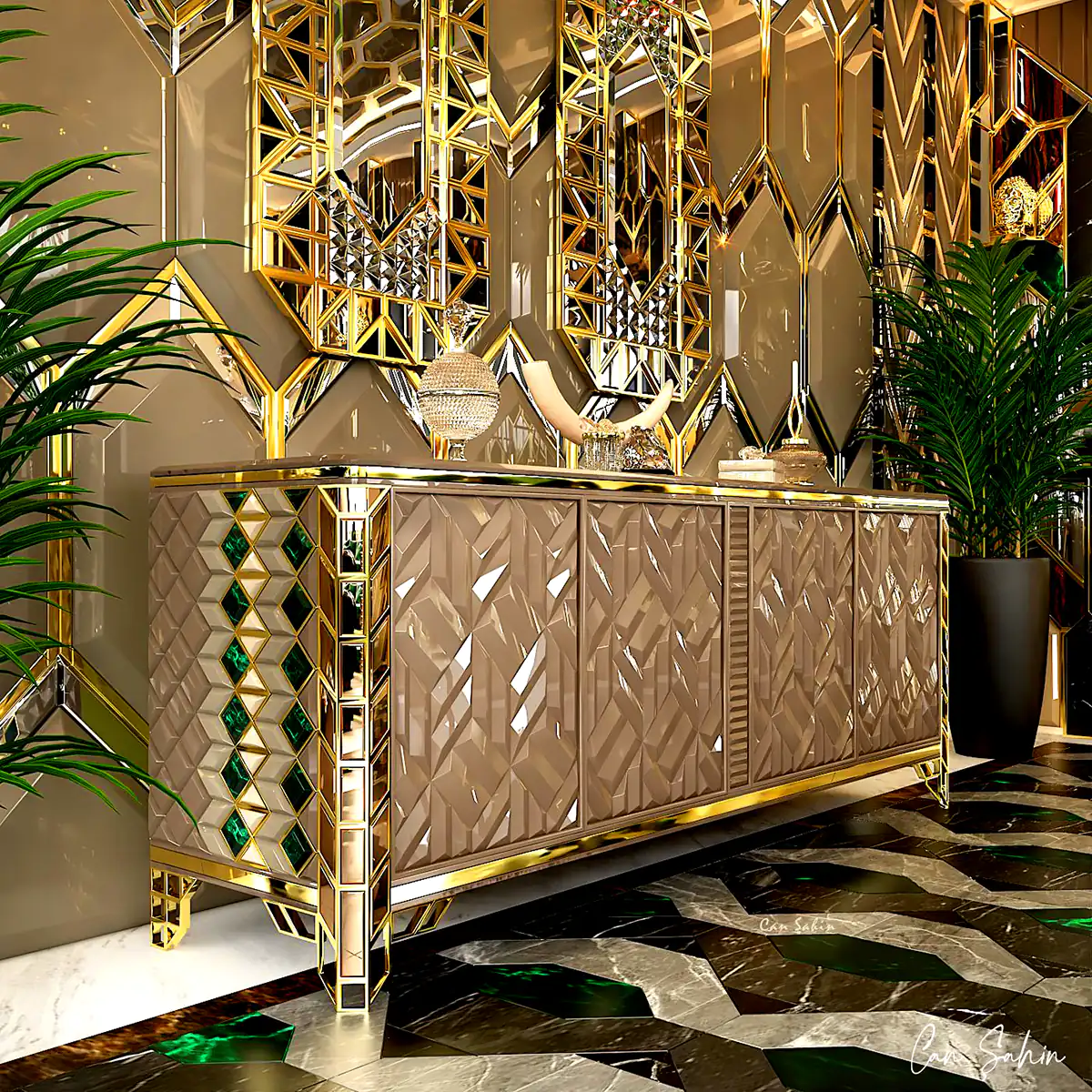 کمد کنسول مدرن
