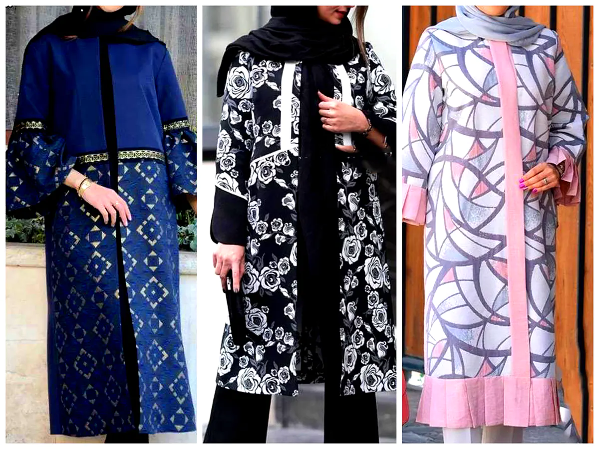 مانتو ژاکارد کلاسیک
