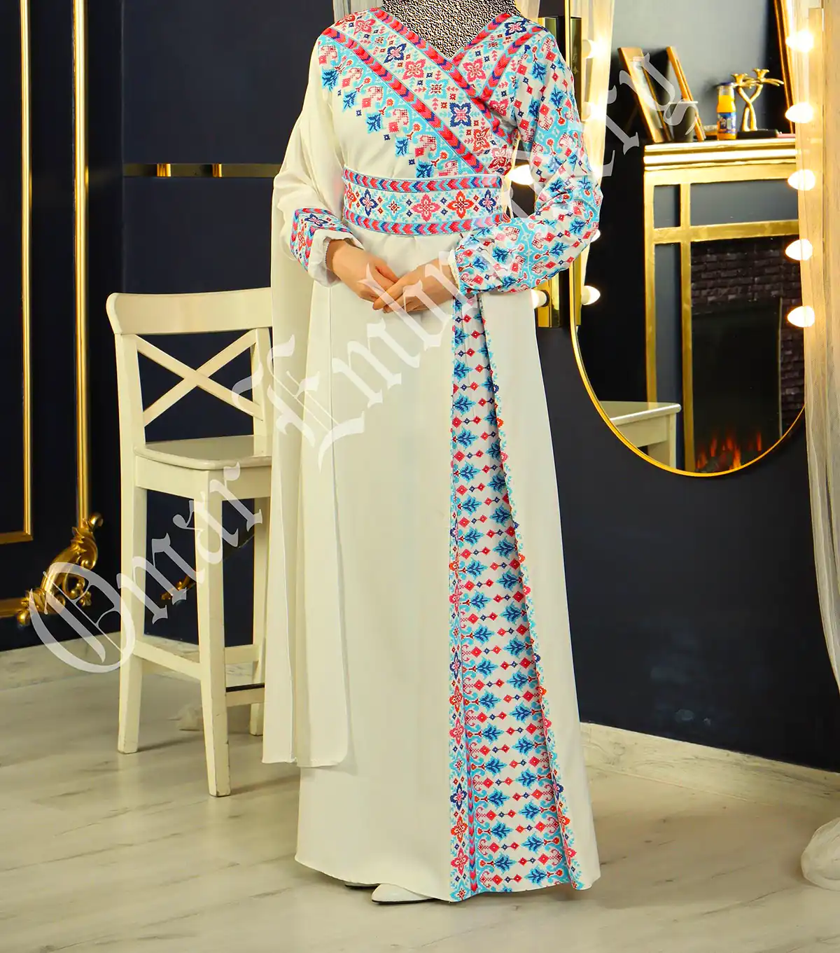 پیراهن هندی مجلسی