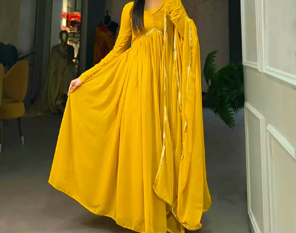 پیراهن هندی مجلسی