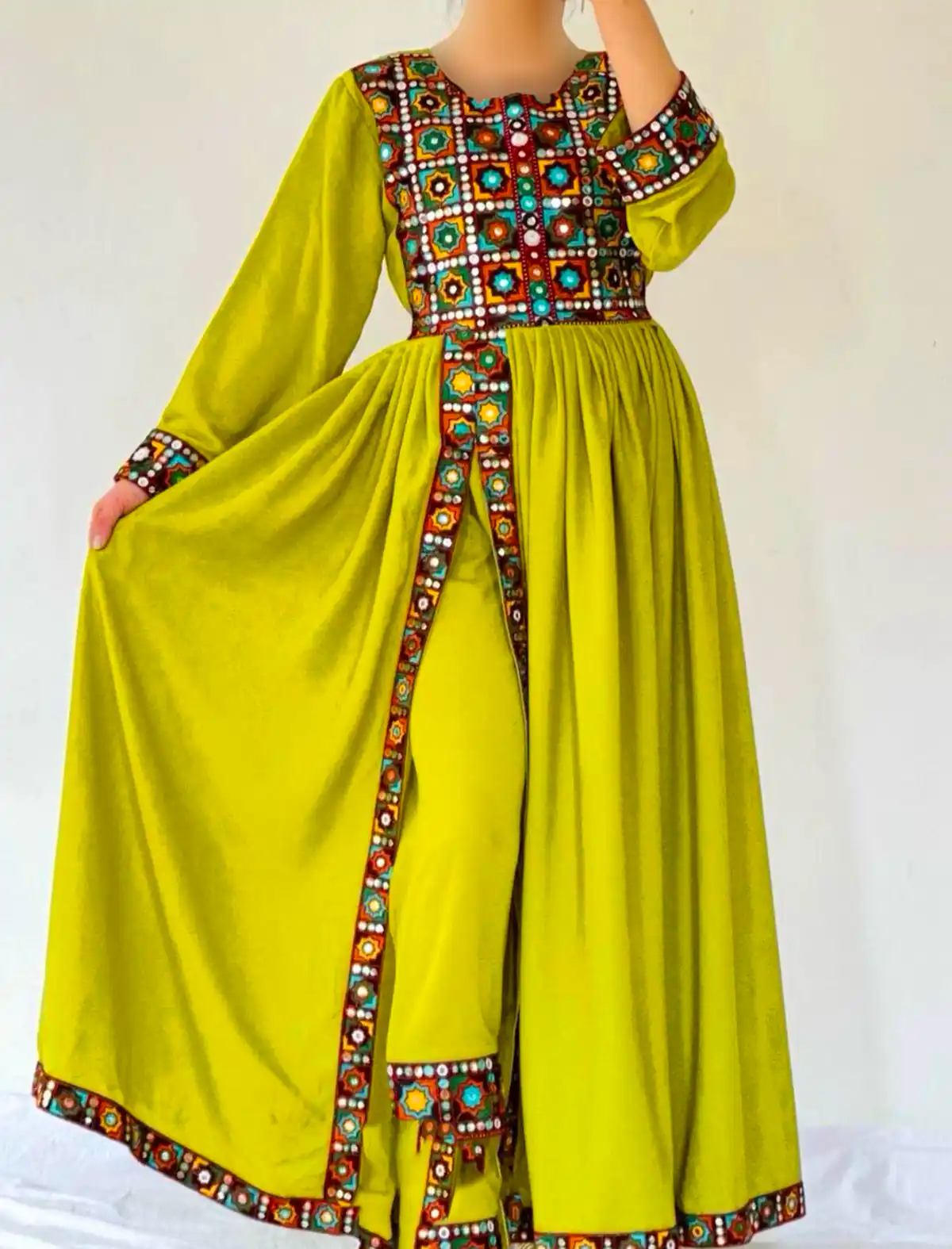 پیراهن هندی مجلسی