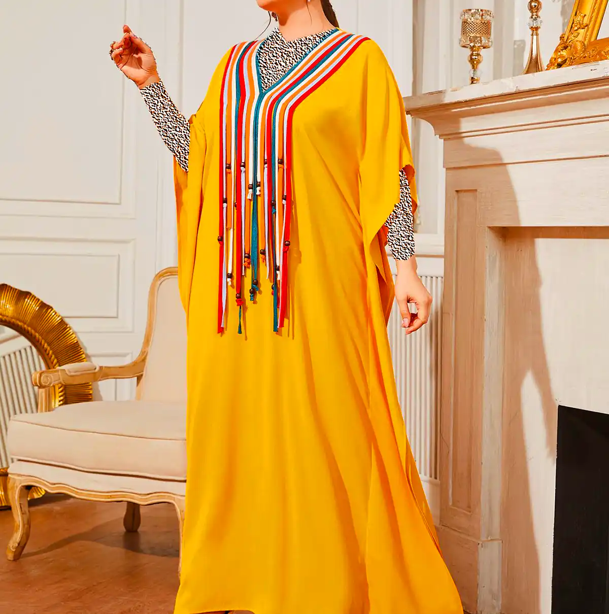 پیراهن هندی مجلسی