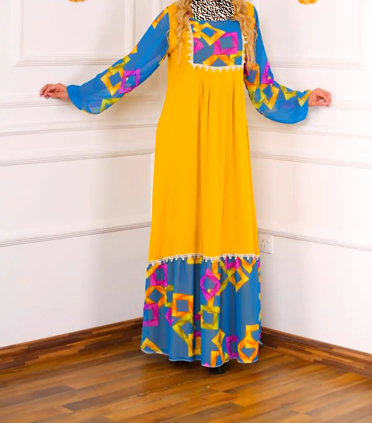 پیراهن هندی مجلسی