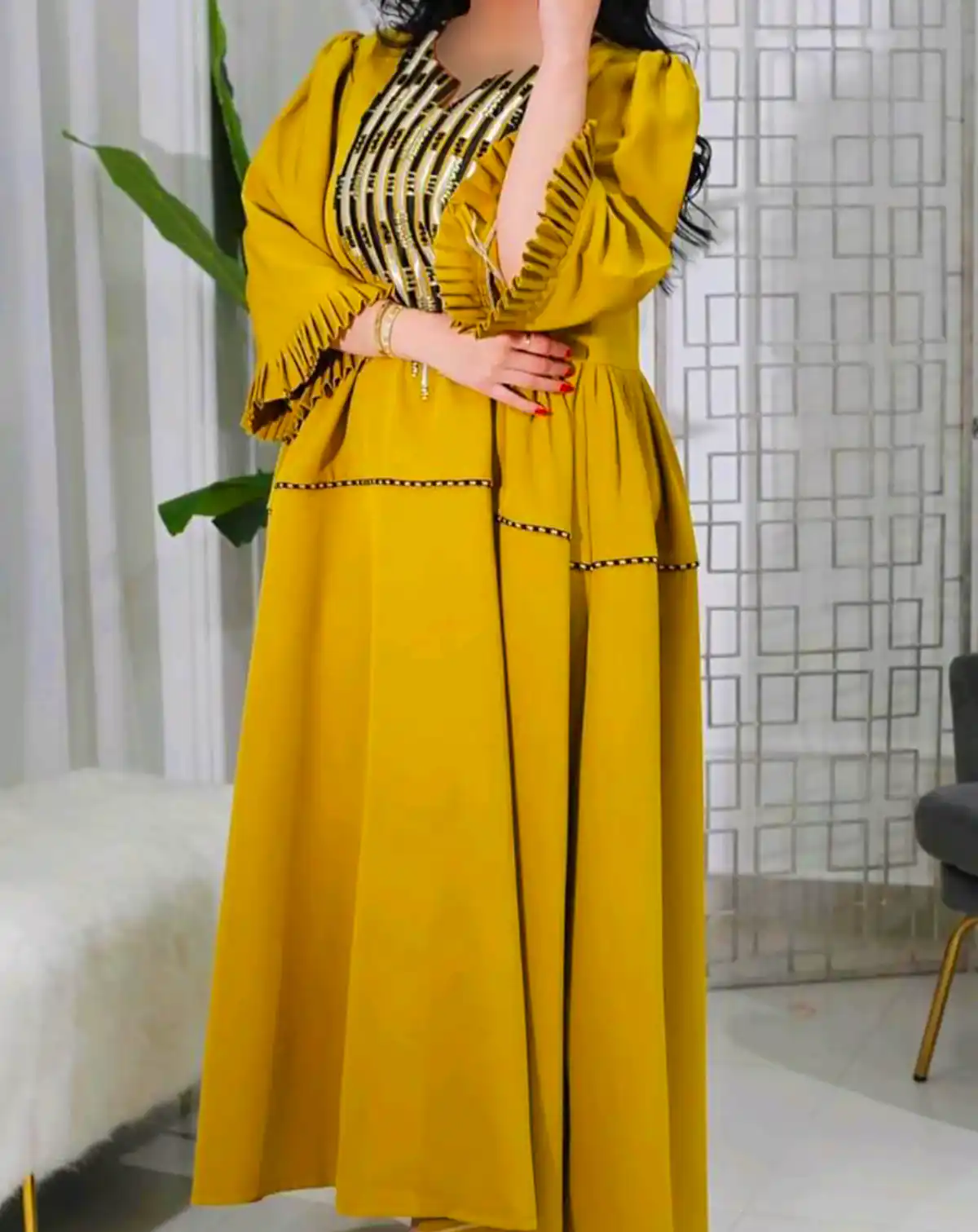 پیراهن هندی مجلسی