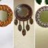 ۱۵ نمونه آینه گرد دیواری که دکور خونه‌تو از این رو به اون رو می‌کنه