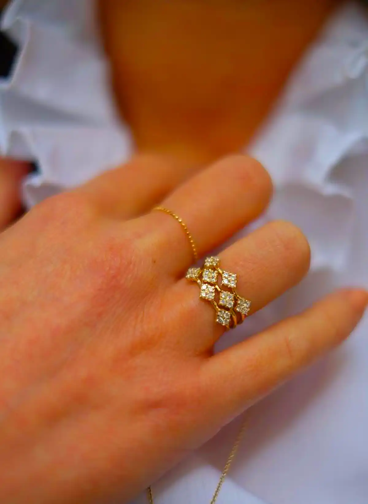 انگشتر شیک و جدید طلا