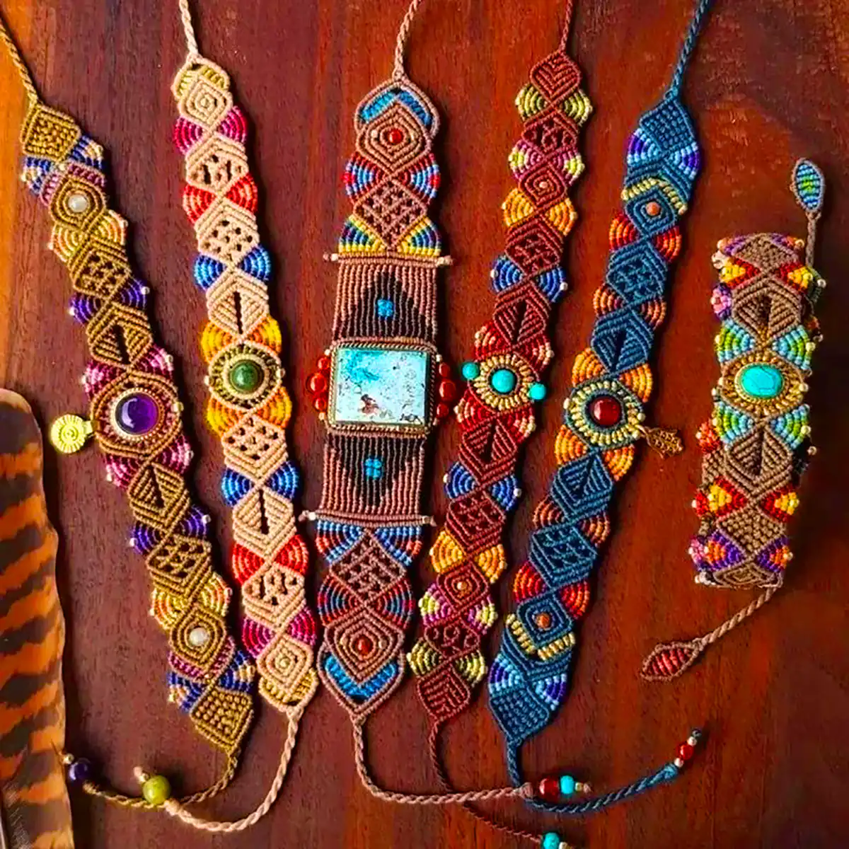 دستبند منجوقی مدرن