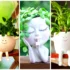 گلدون سرامیکی فانتزی؛ راهنمایی برای انتخاب بهترین مدل برای اتاق نشیمن و پذیرایی