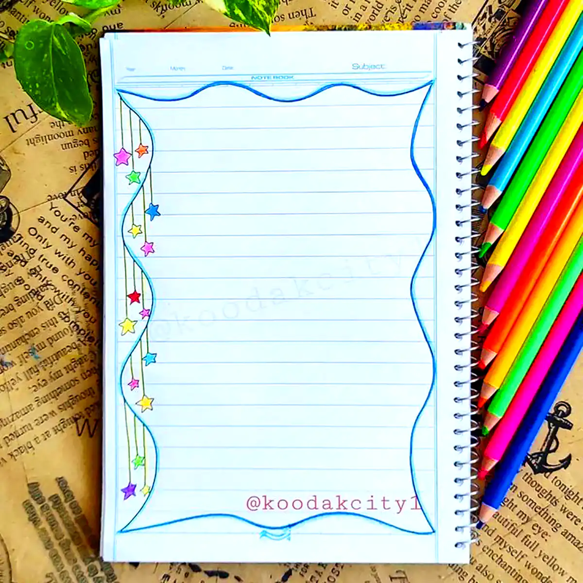 حاشیه دفتر مشق