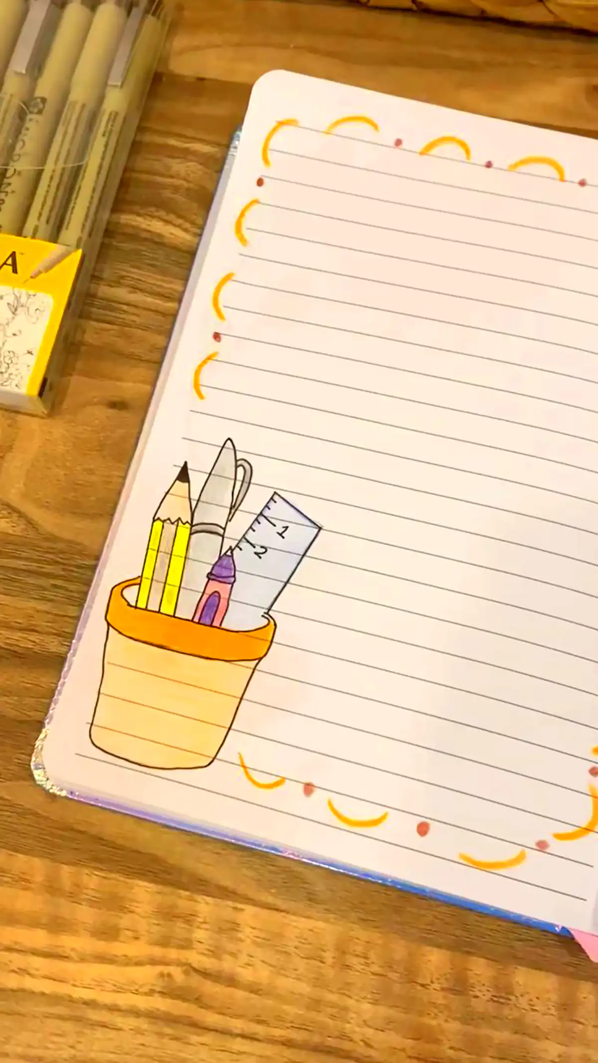 حاشیه دفتر مشق
