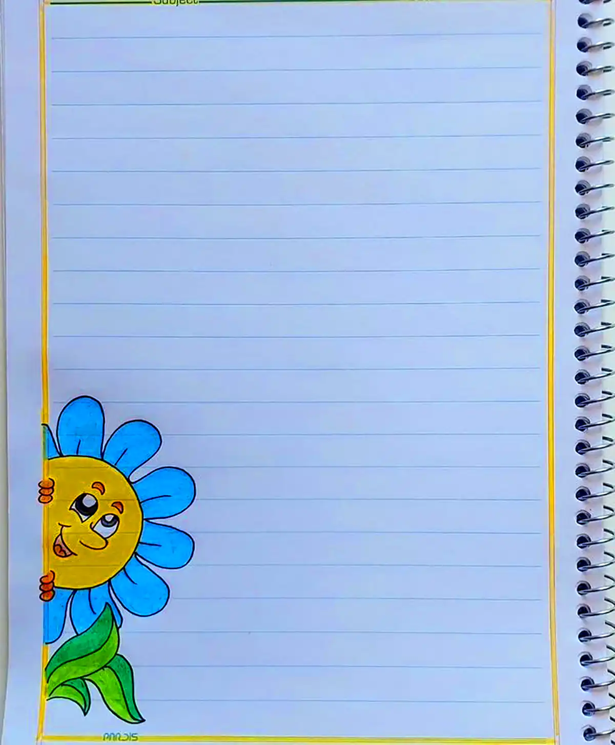 حاشیه دفتر مشق