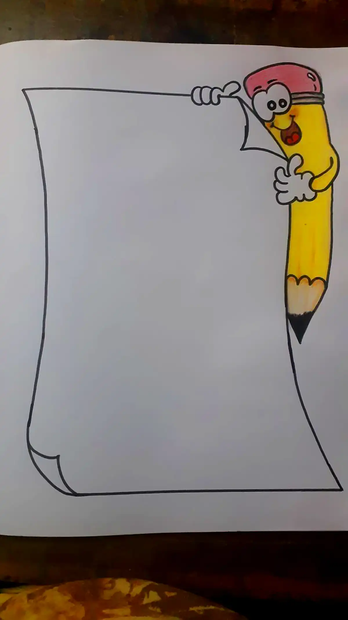 حاشیه دفتر مشق