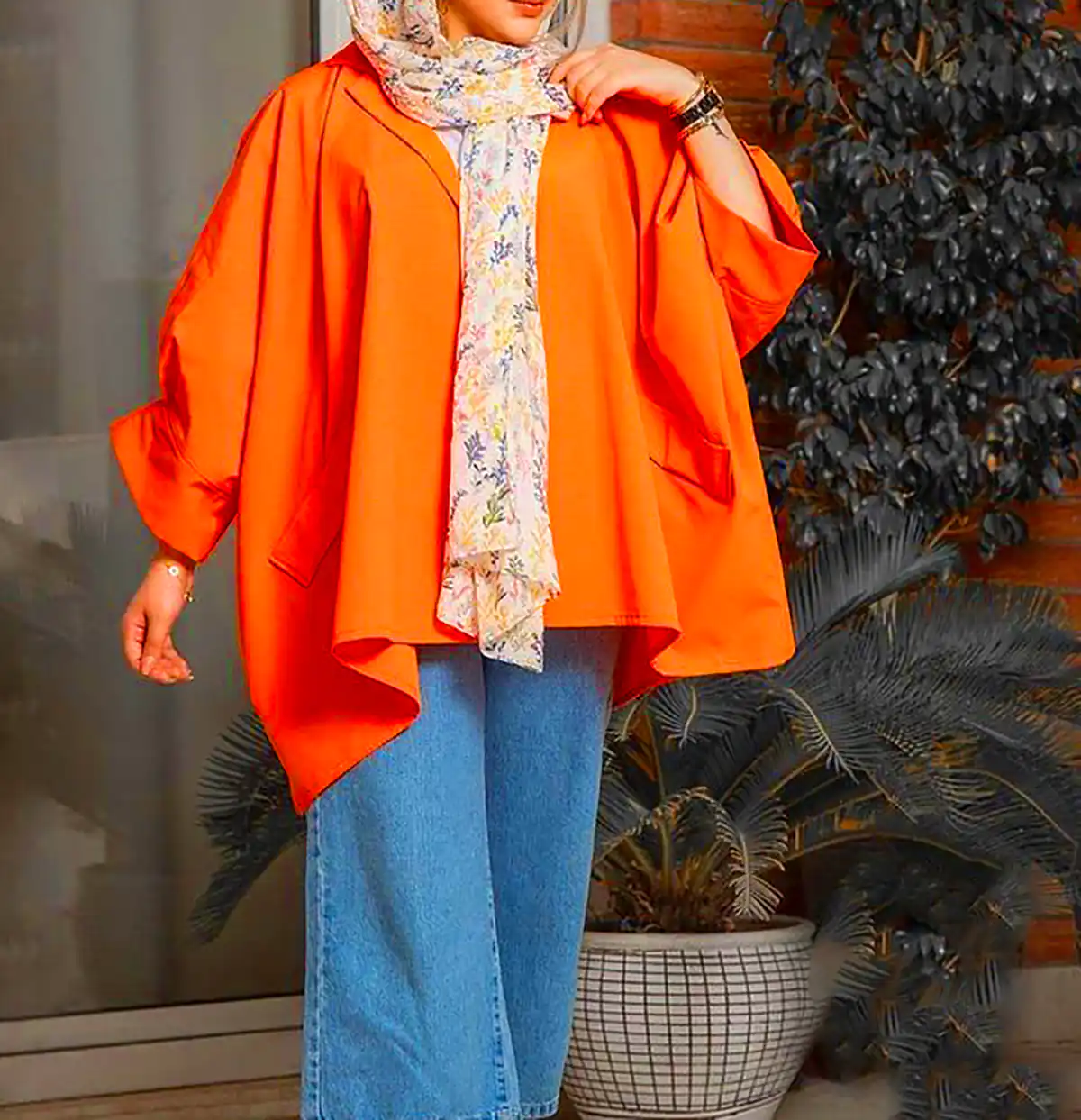 مانتو اورسایز کژوال