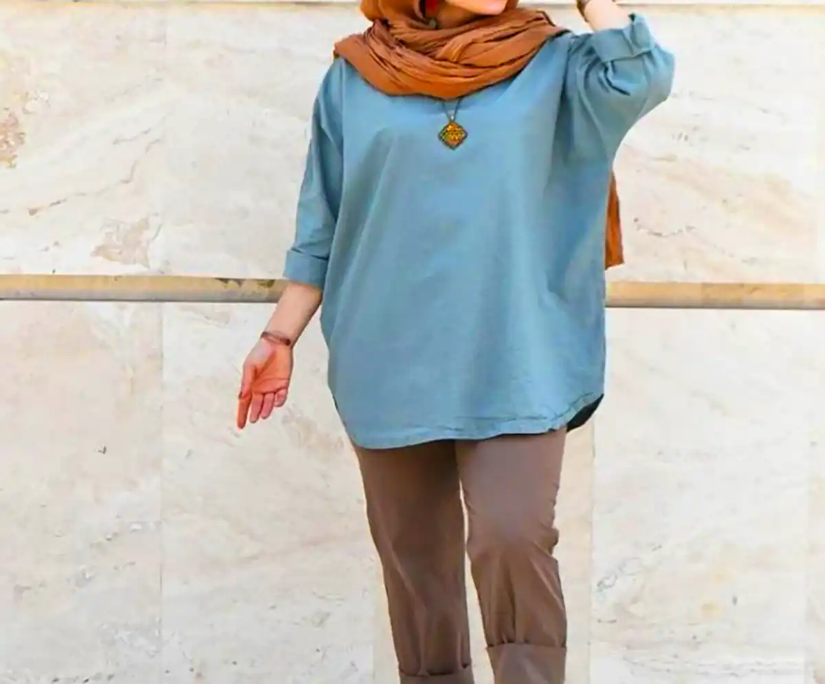 مانتو اورسایز کژوال