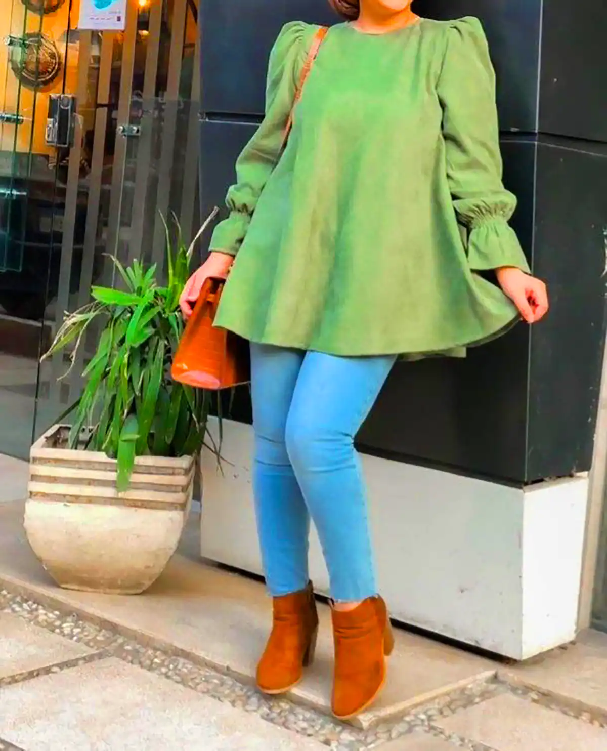 مانتو اورسایز کژوال