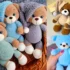 عروسک بافتنی خرس مهربون ؛۱۵ مدل جذاب و دوست‌داشتنی برای هر سن و سال