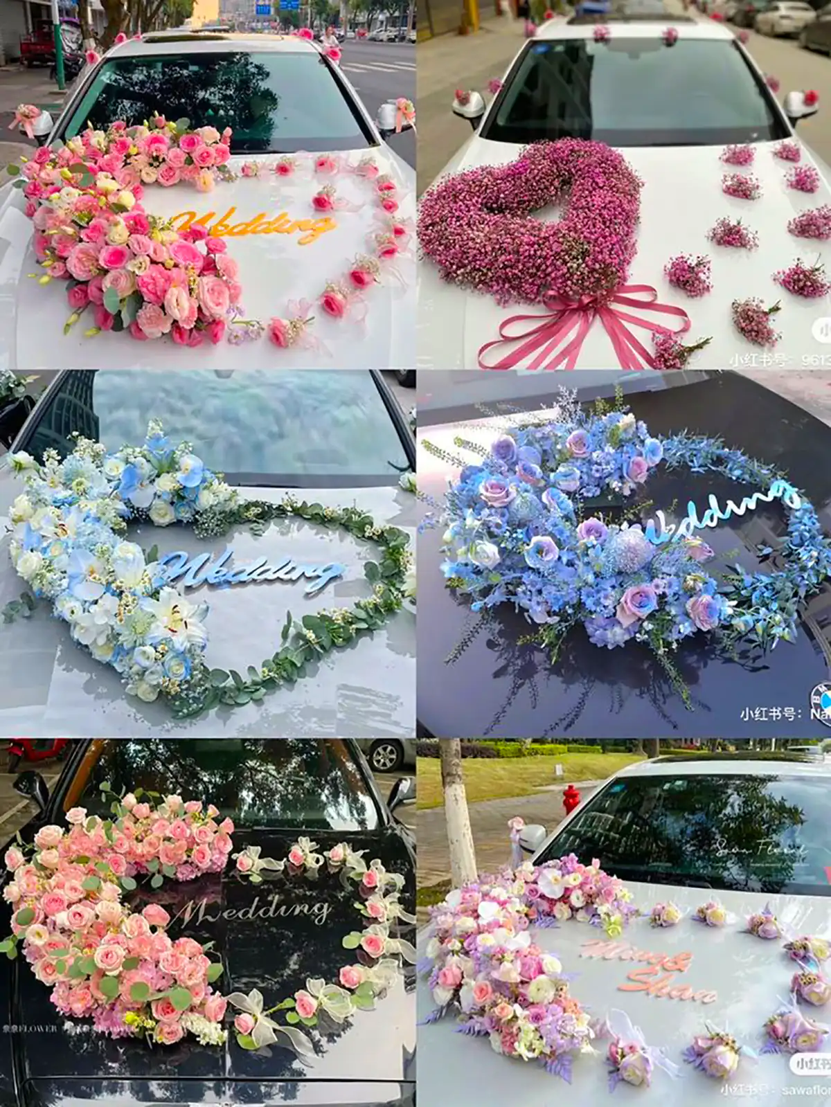 گل آرایی ماشین عروس