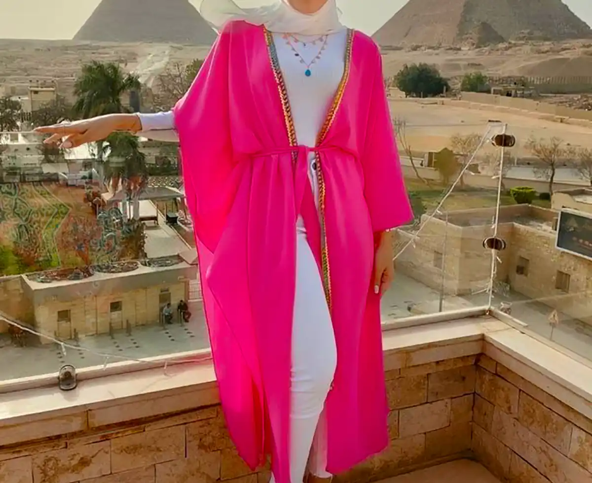 مانتو بلند خوش رنگ