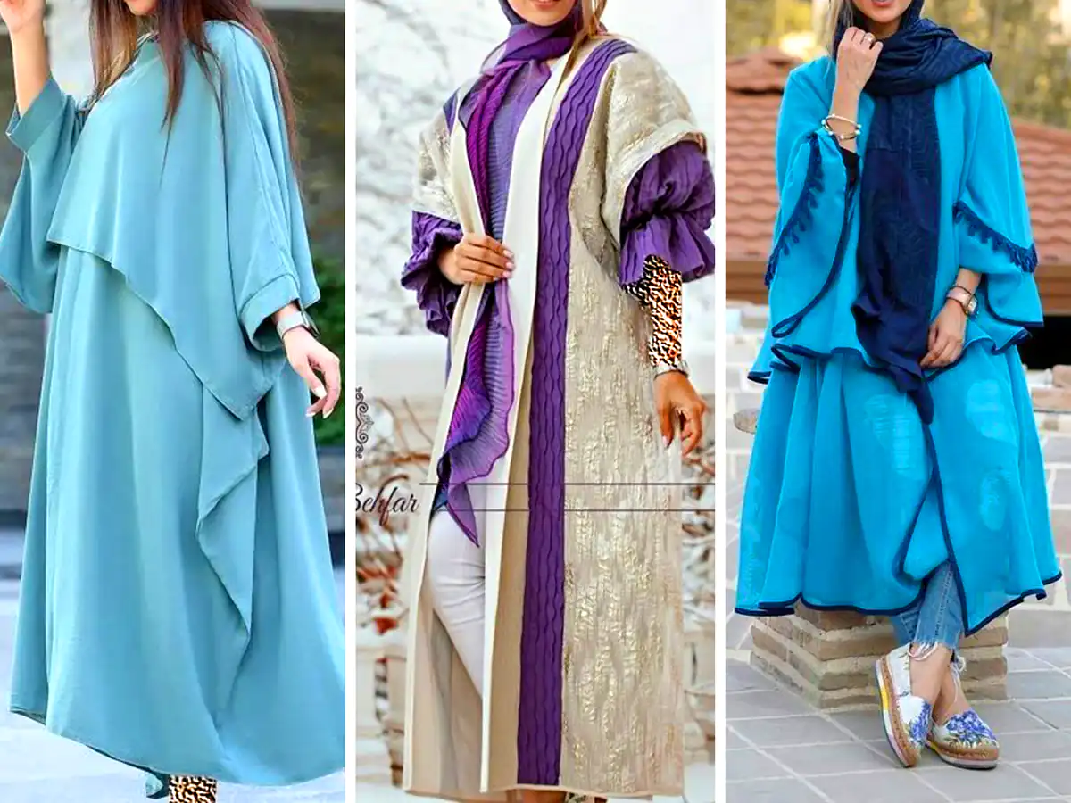 مانتو رنگی پاستیلی