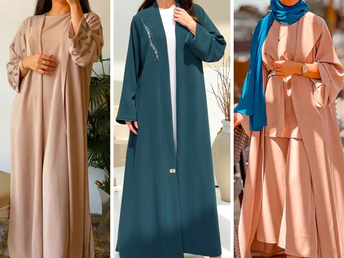 عبا زنانه بلند و ترند