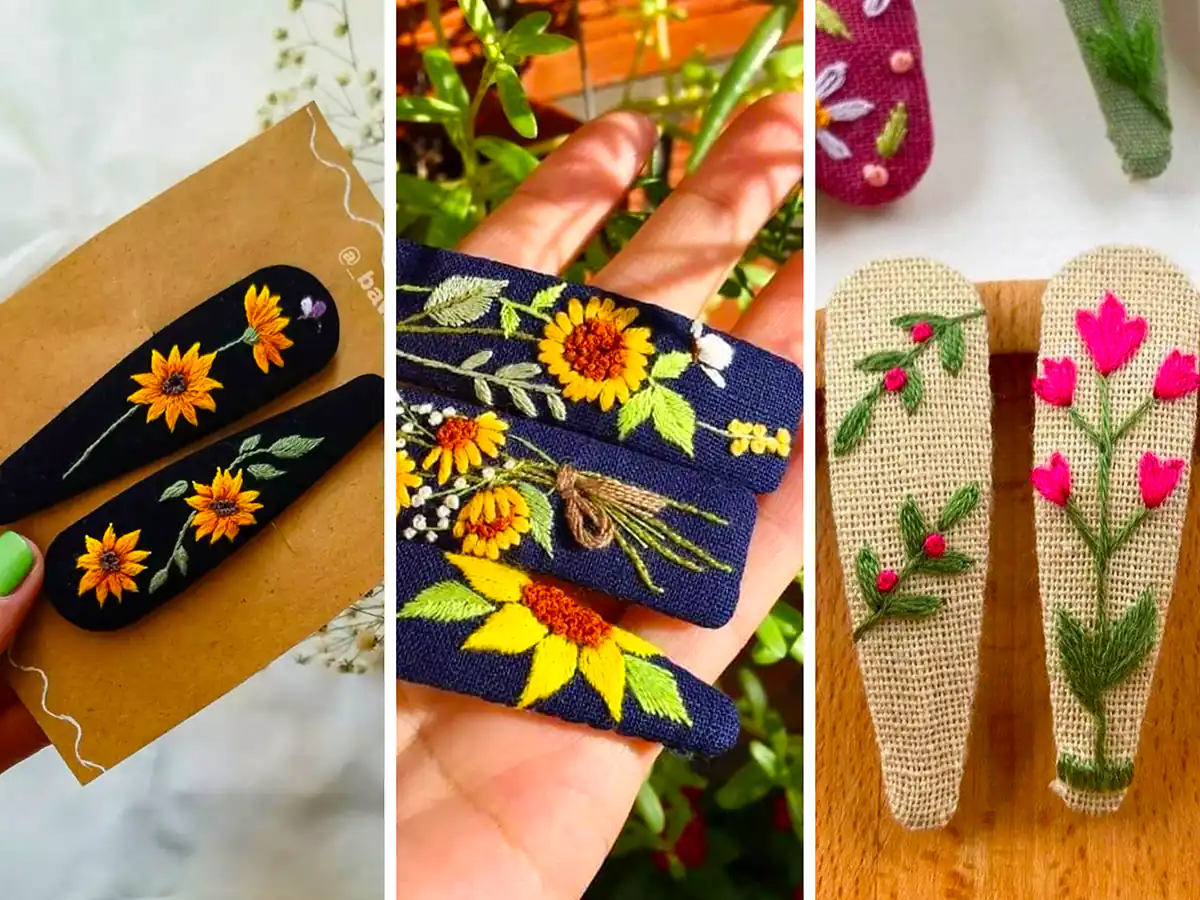 گیره موی کنفی فانتزی