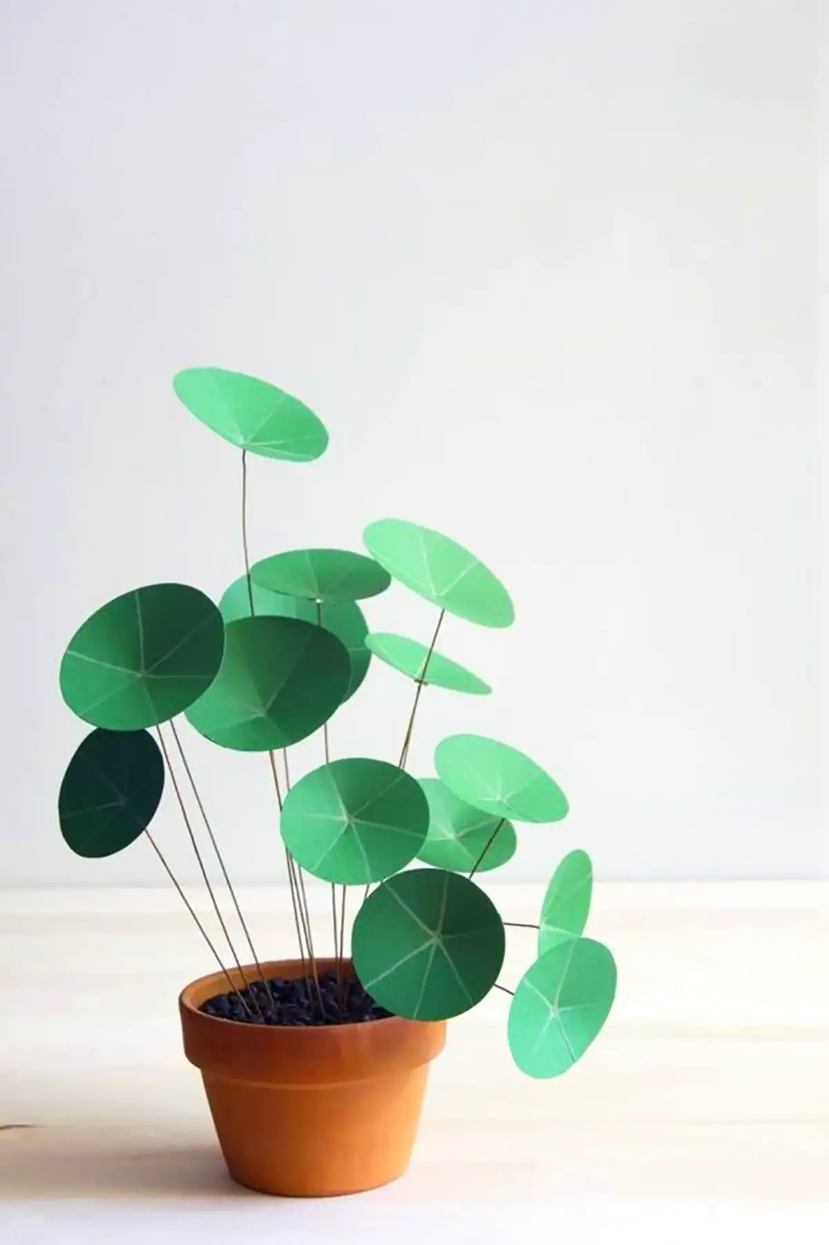 گلدون دکوری کاغذی