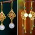 گوشواره آویز شیک صدفی؛ ۱۵ طرح جدید و ترند برای استایل‌های کلاسیک و مدرن