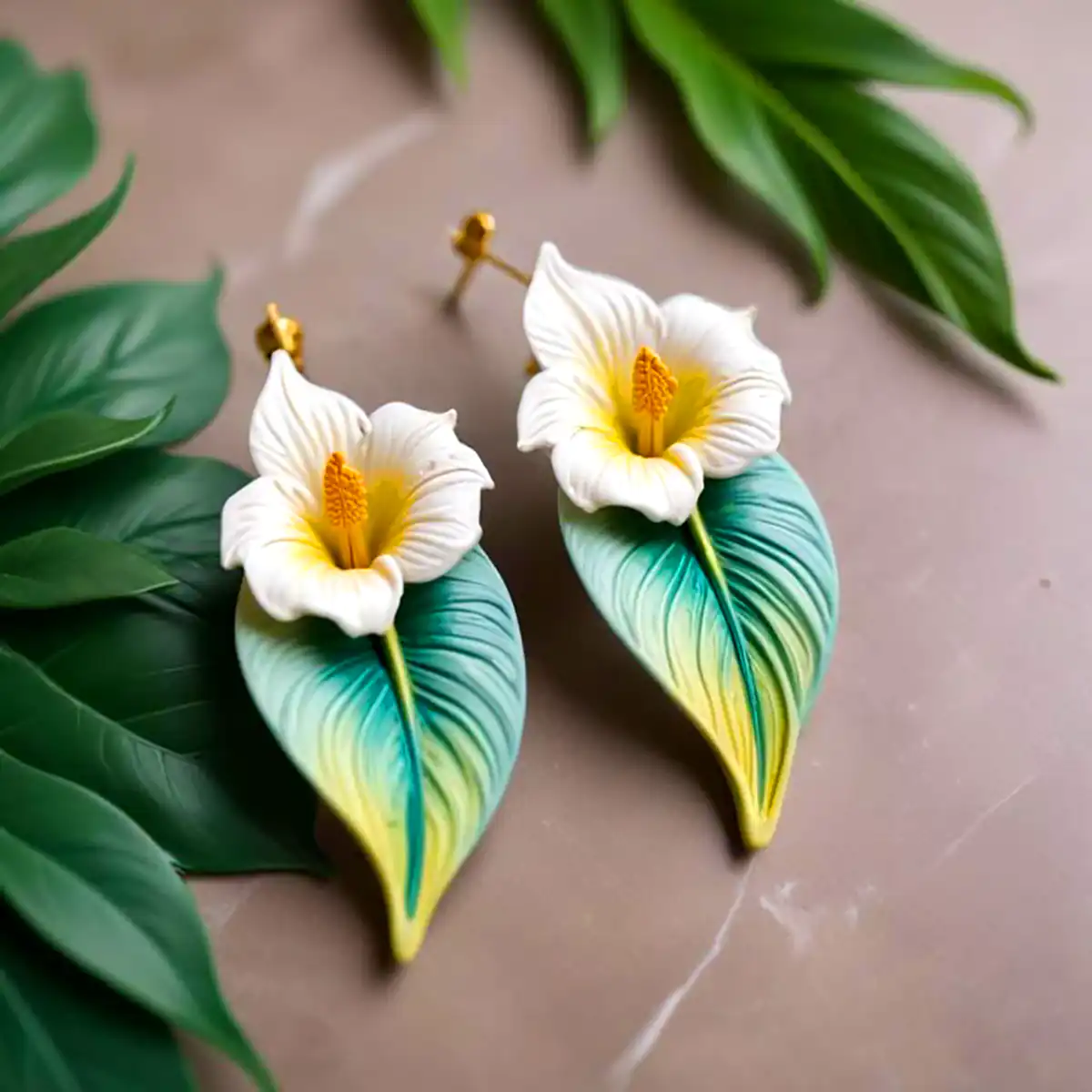 گوشواره خمیری فانتزی