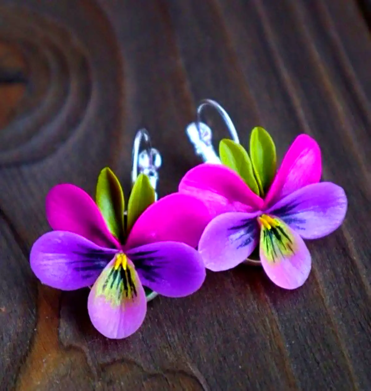 گوشواره خمیری فانتزی