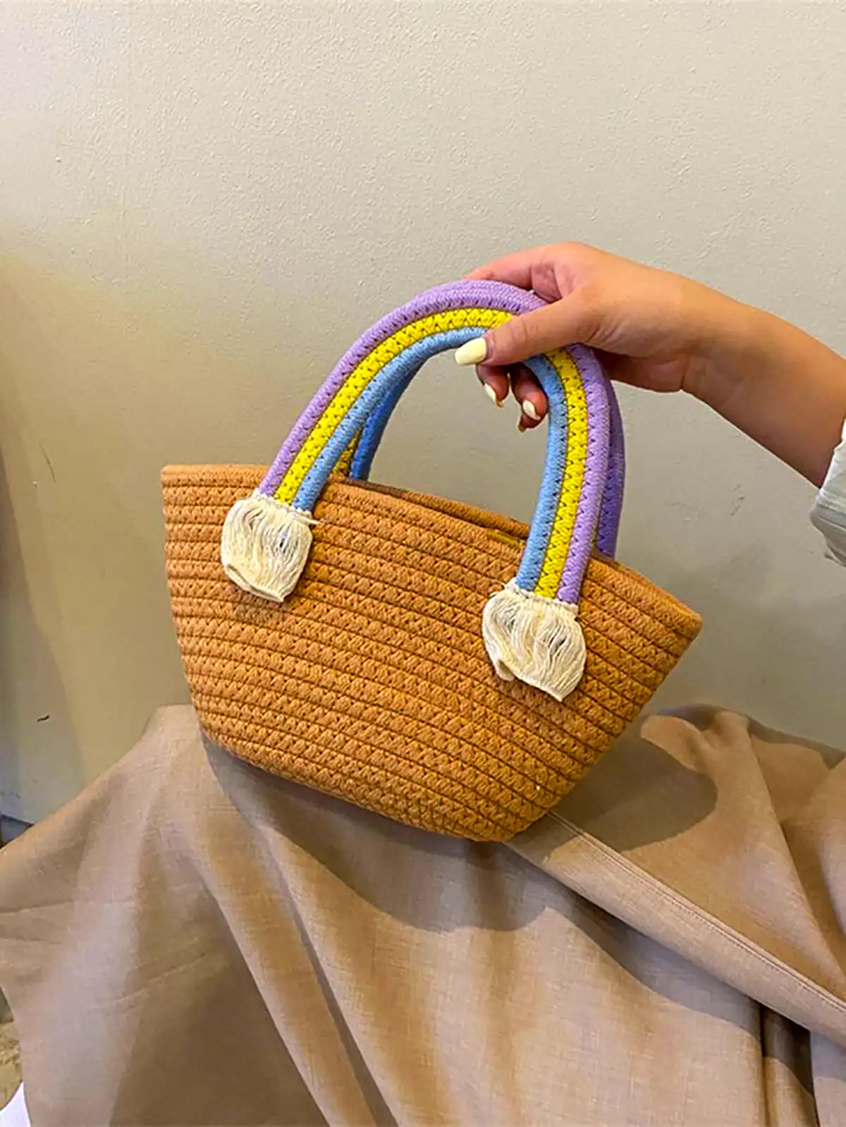 کیف دستی حصیری