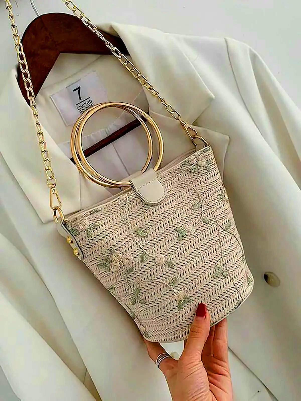 کیف دستی حصیری