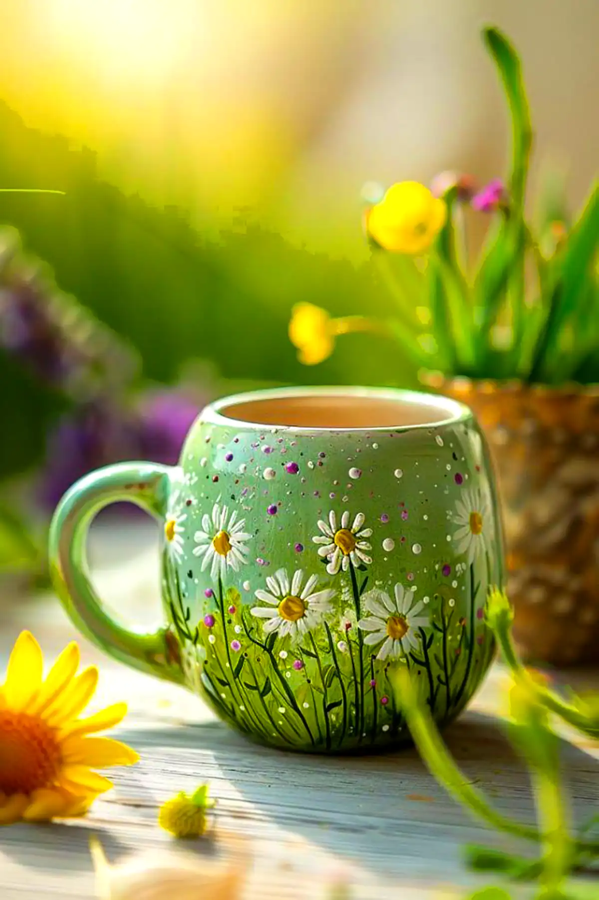 ماگ سرامیکی نقاشی شده