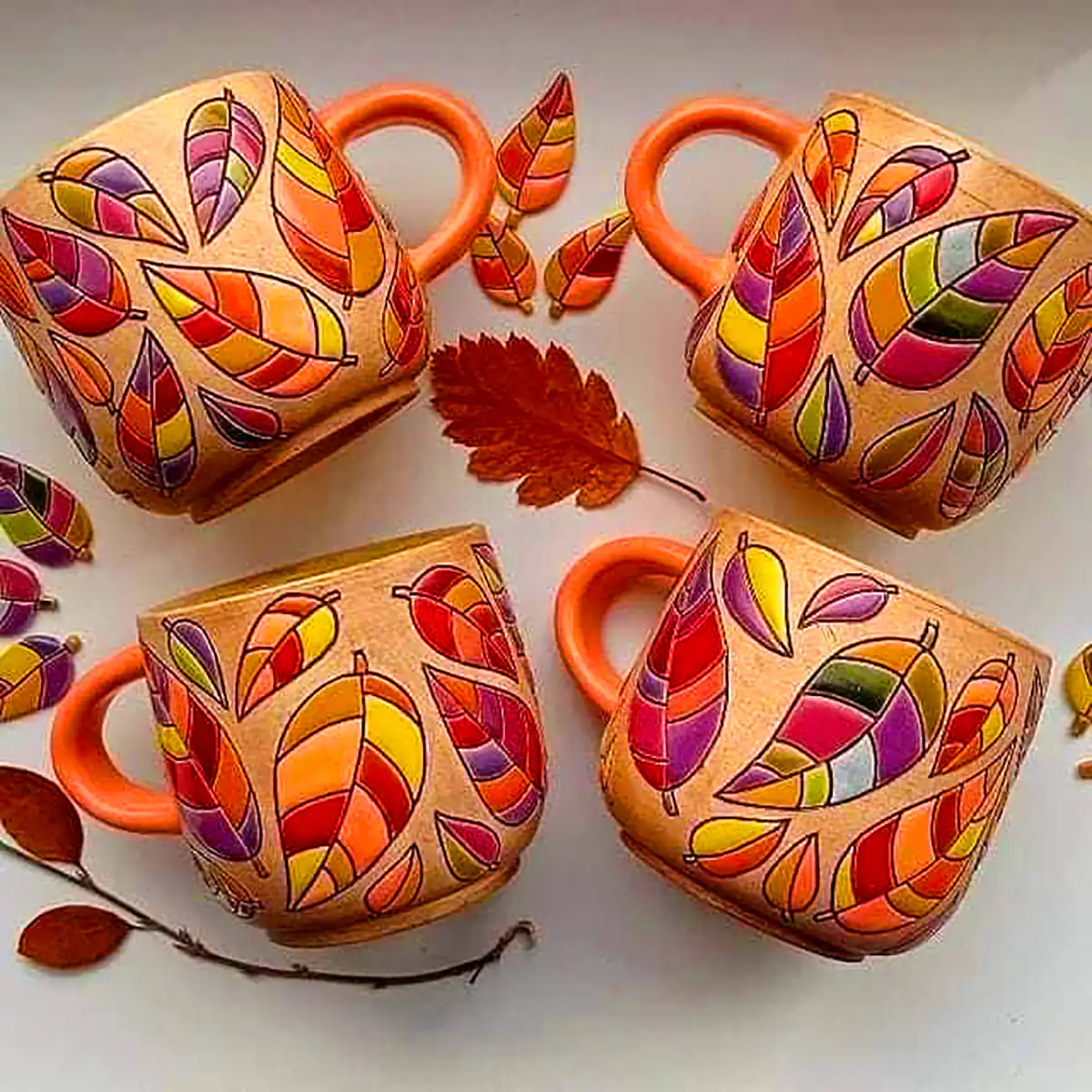 ماگ سرامیکی نقاشی شده