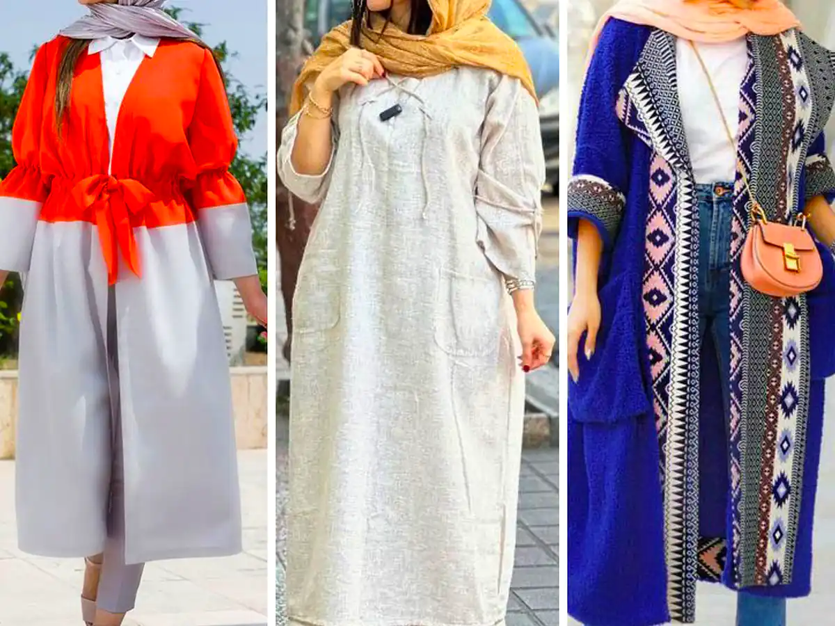 مانتو زنانه روزمره ساده