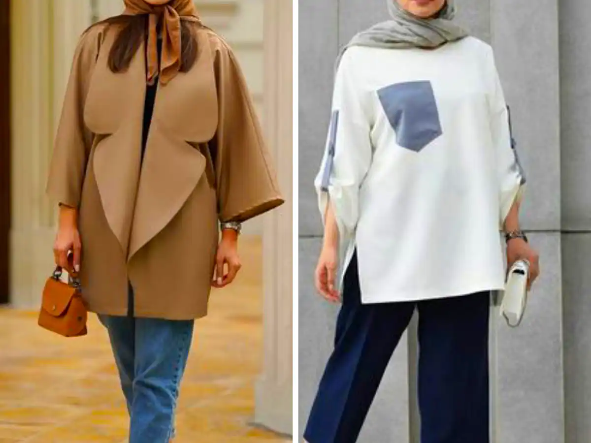 مانتو با طراحی بهاره