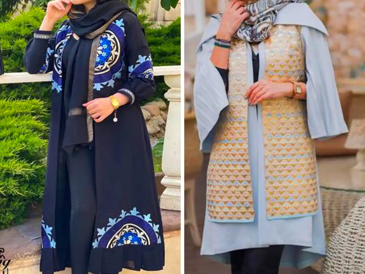 مانتو با طراحی زیبا