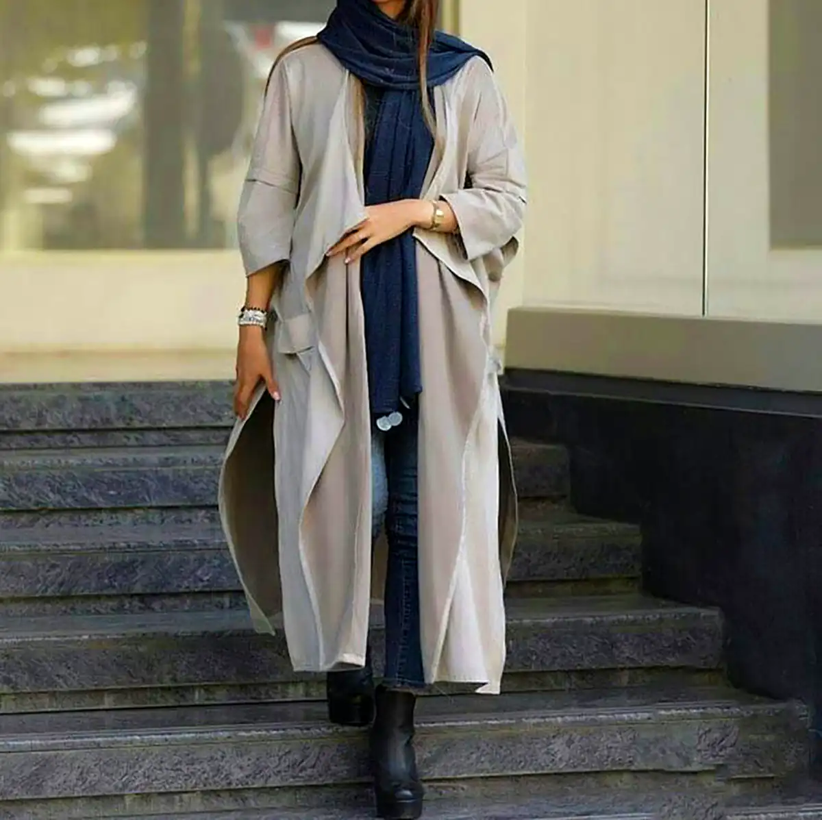 مانتو ساده و شیک بهاری
