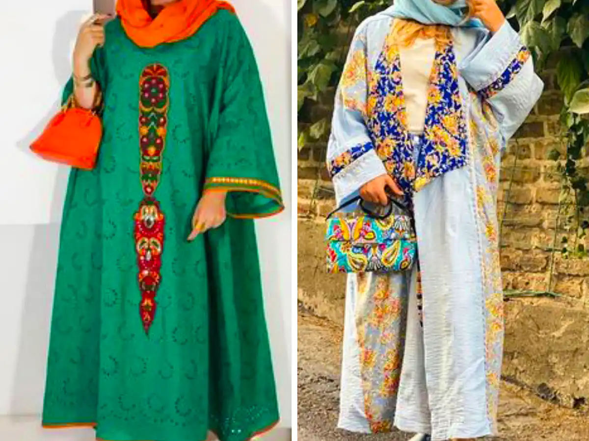 مانتو شاد با طرح عیدانه