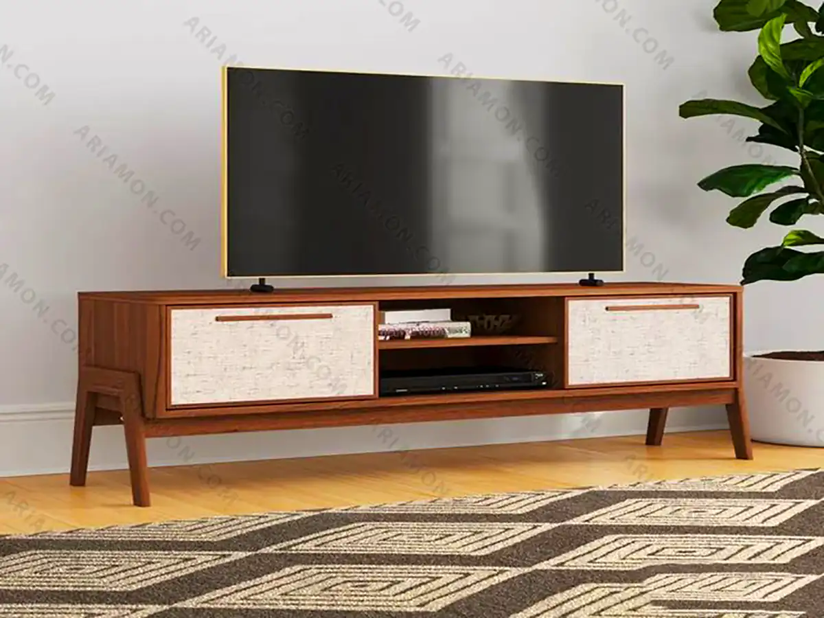 میز تی وی چوبی