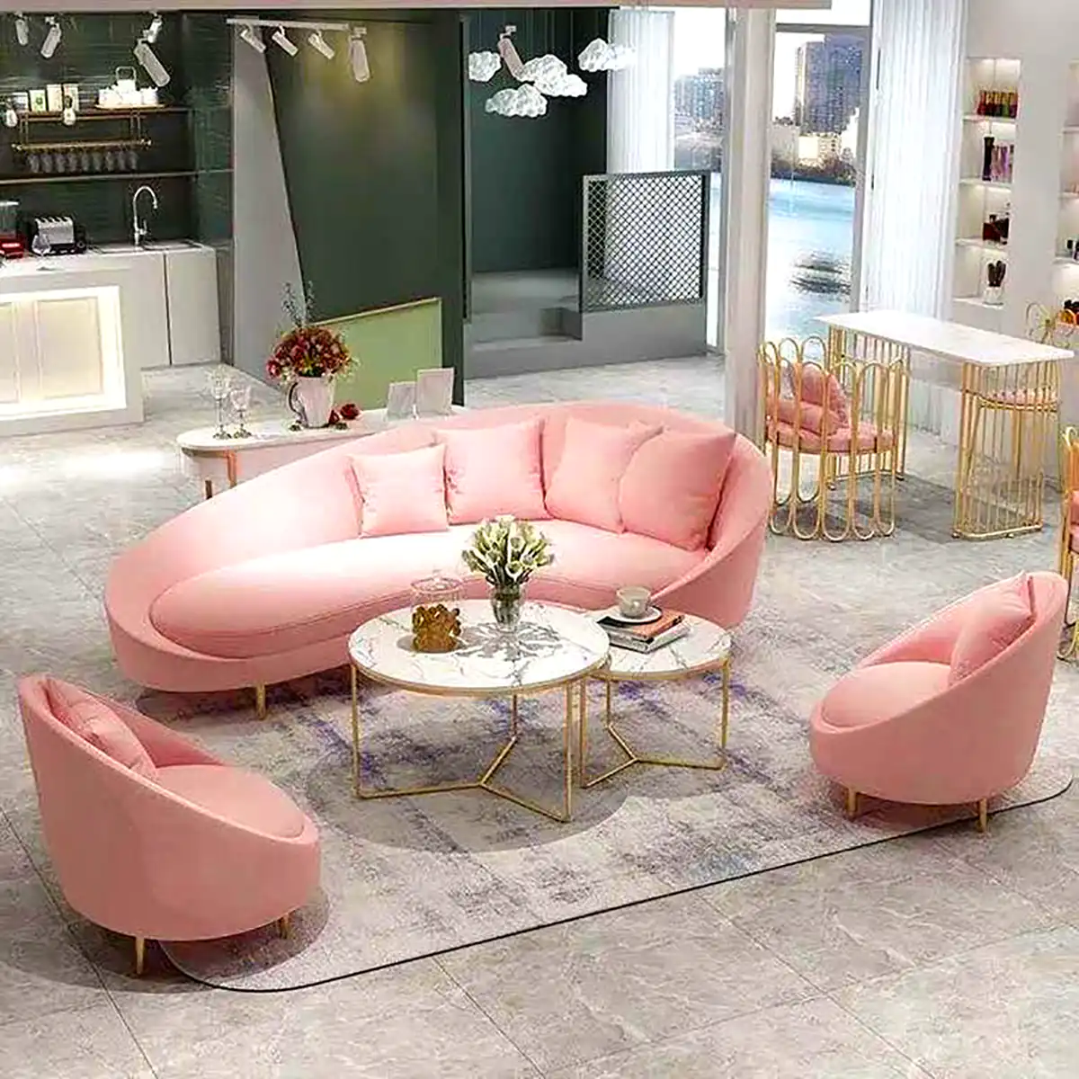 مبل مینیمال برای پذیرایی