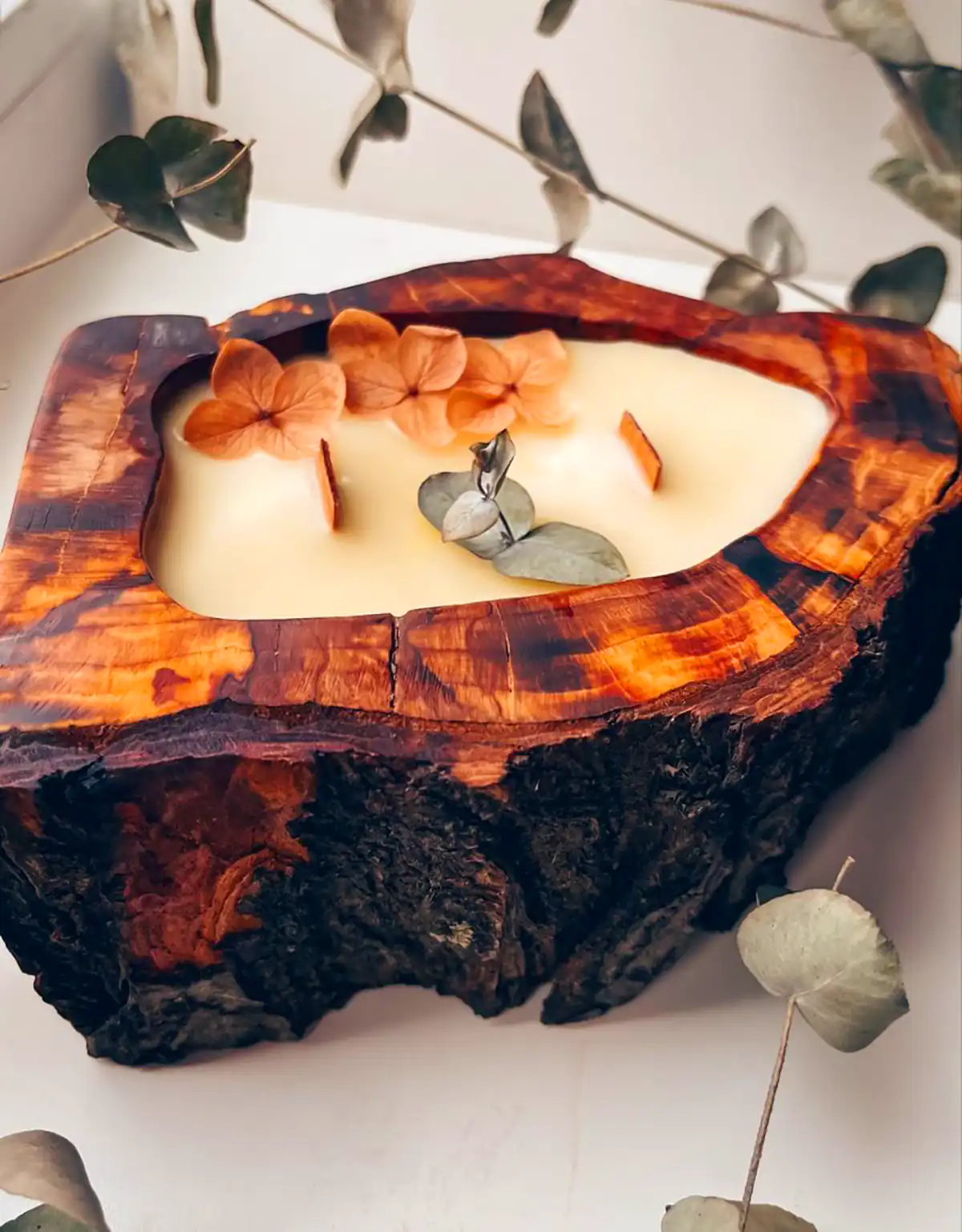 شمعع وارمر چوبی