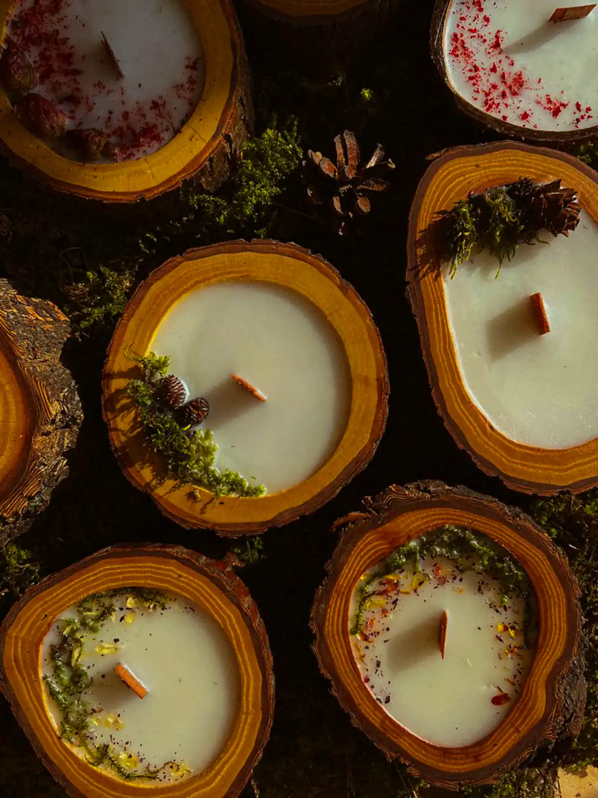 شمعع وارمر چوبی