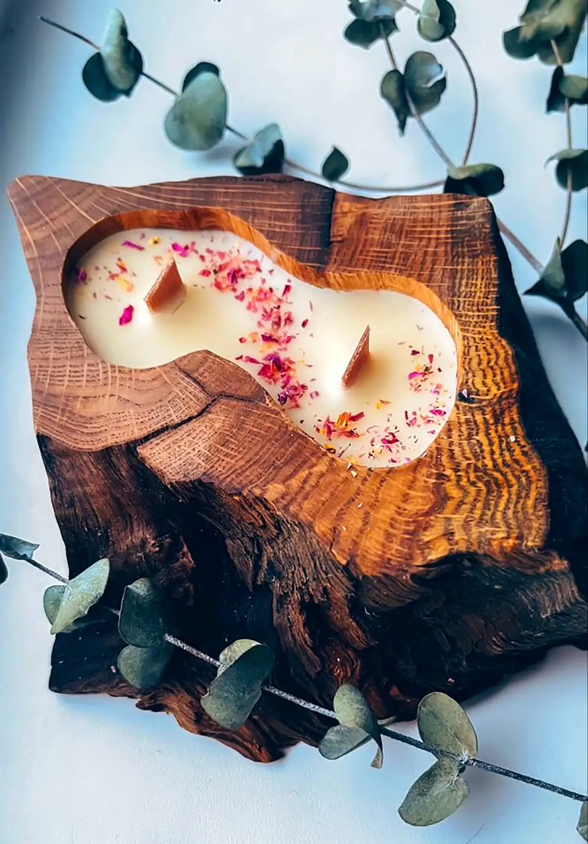 شمعع وارمر چوبی