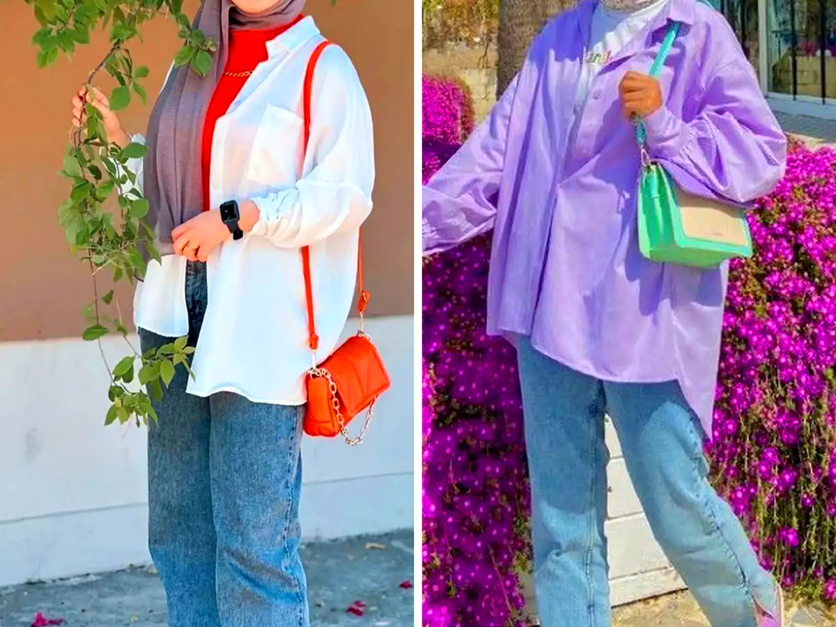 استایل مینیمال رنگی بهاری