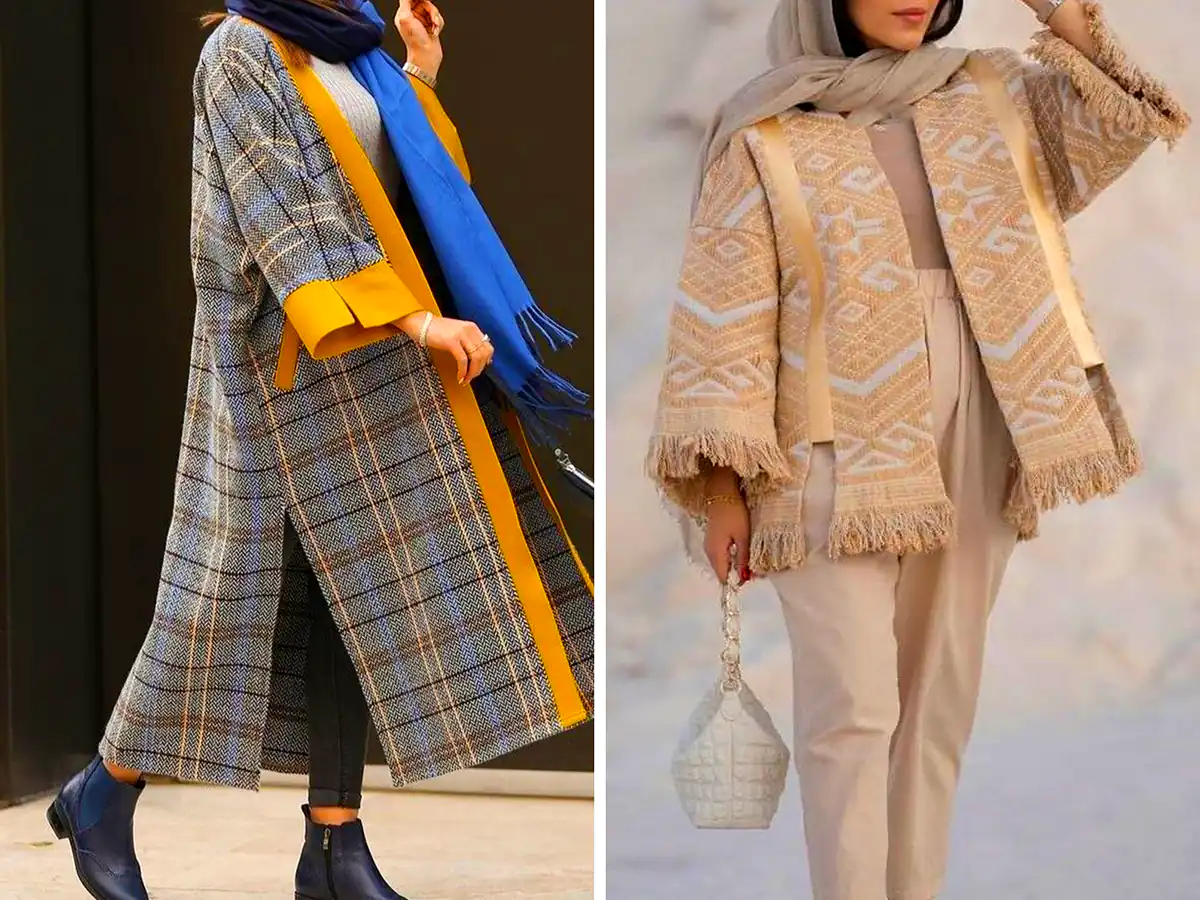 مانتو بلند اسپرت و شیک