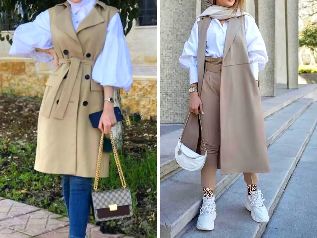 مانتو کژوال سبک مدرن