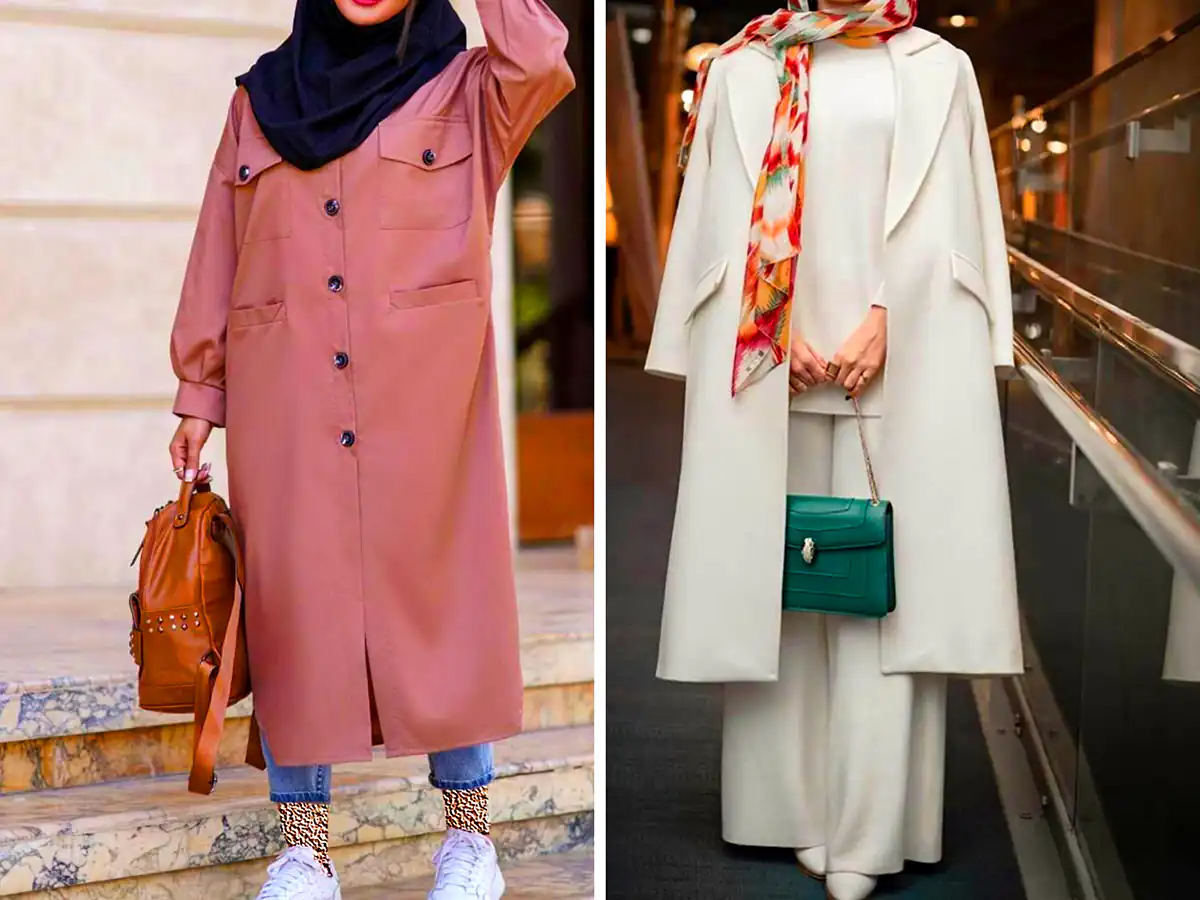 مانتو مینیمال شیک زنانه